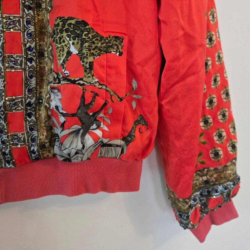 Camilla Hangzhou Hollywood China Doll Bomber Jacket Size Small - Picture 9 of 16
